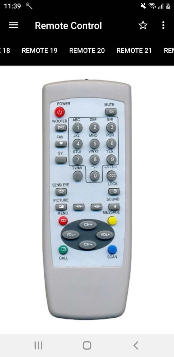 Remote Control For VIDEOCON TV screenshot 7