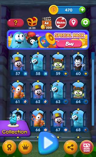 لعبة Spookiz Blast 7 تصوير الشاشة