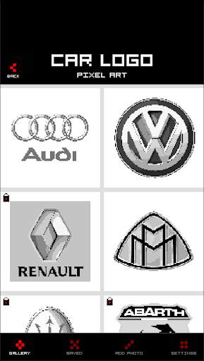 Cars Logo Pixel Art - Color by Numbers Car Games screenshot 8