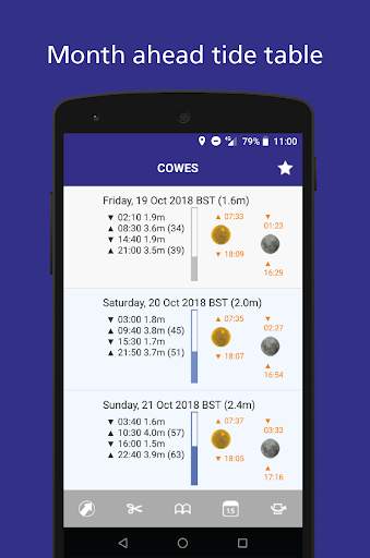 Tides Planner screenshot 2