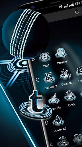 Cricket Sci-Fi Launcher Theme screenshot 3