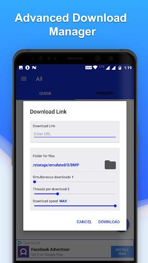 Download Manager Advanced screenshot 4