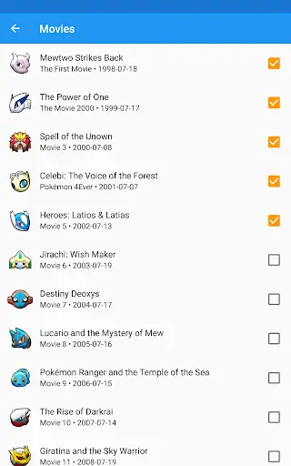 Anime Guide for Pokemon screenshot 8