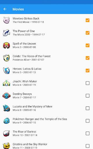 Anime Guide for Pokemon screenshot 8