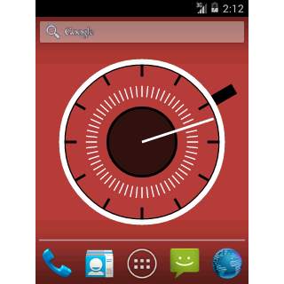 Rz Clock Wallpaper screenshot 1