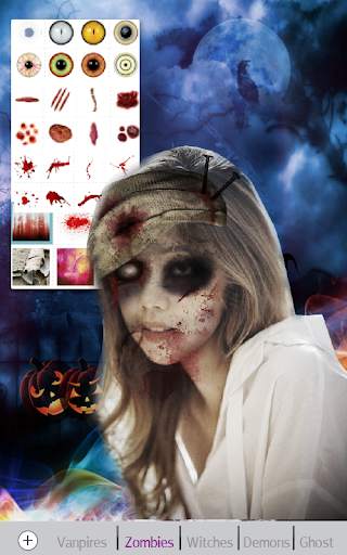 Halloween Face Photo Editor screenshot 5