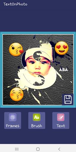 Text On Photo Frame screenshot 3