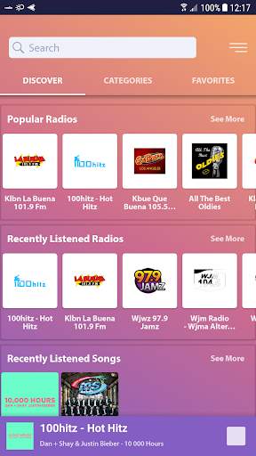 Universal Radio 3 تصوير الشاشة