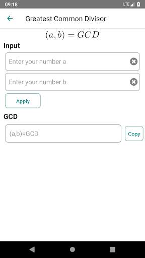 Number Theory Algorithms Solver screenshot 3