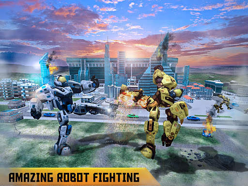 US Police Dog Robot Transform Cop Game screenshot 8