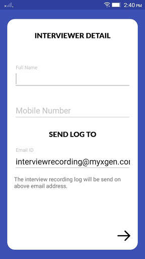 Interview Recording screenshot 4