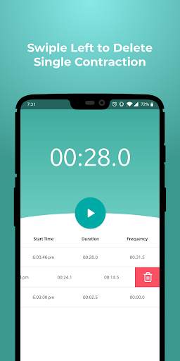 My Contraction Timer screenshot 3
