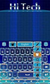 Hi Tech Keyboard Theme & Emoji 6 تصوير الشاشة