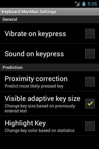 Keyboard ManMan screenshot 3
