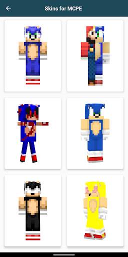 Soni Skins for Minecraft PE screenshot 3