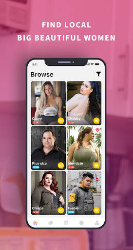BBW & Curvy Dating App, Match & Date - CurvyMeet screenshot 1