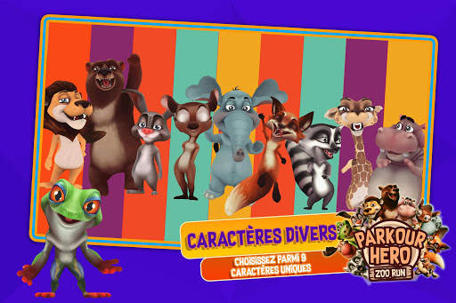 Parkour Hero - Animal Runner 3D Stunts Simulator screenshot 1