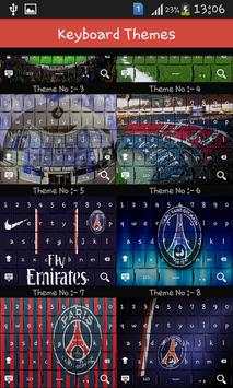 Paris saint germain Keyboard स्क्रीनशॉट 5