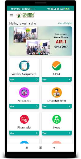 Pharma Sapience - GPAT / NIPER / DI screenshot 2