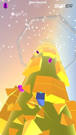 Warp and Roll: Offline space running game screenshot 5