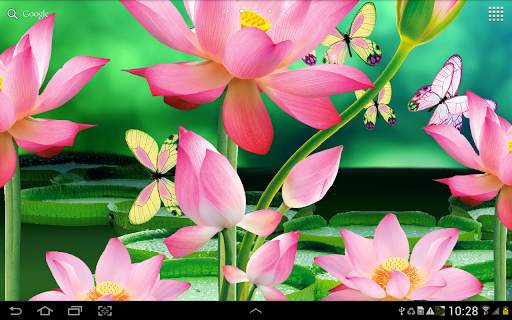 Lotus Live Wallpaper screenshot 5