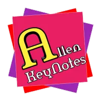 Allen Key Notes In Urdu أيقونة