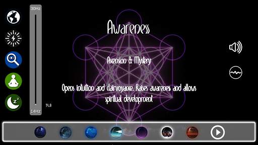 Sacred Geometry Meditation: Binaural Beats Waves скриншот 3