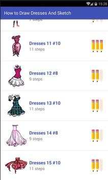 ❤️How to Draw Dresses & Sketch❤️ screenshot 2
