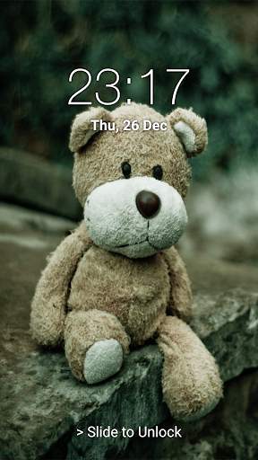 Teddy Bear Lock Screen screenshot 5