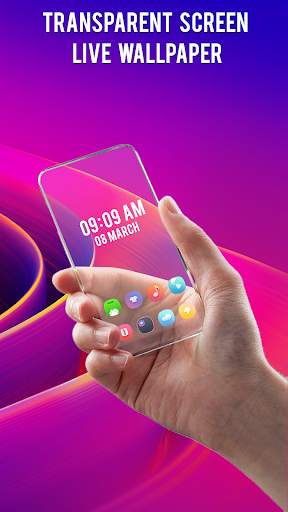 Transparent Screen & Live Wallpaper screenshot 5