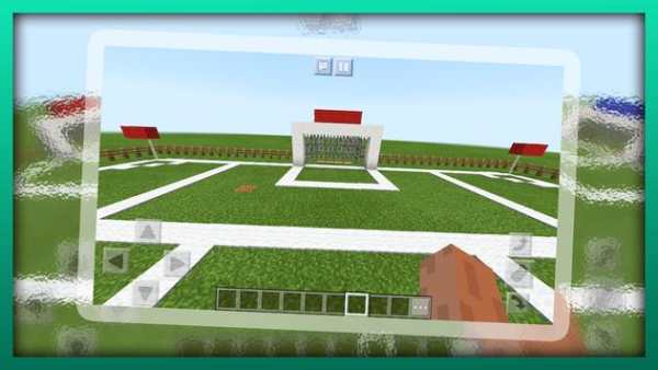 New Football Mini-Game. Map for MCPE screenshot 5