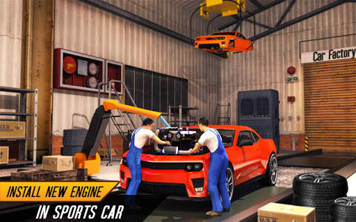Real Car Builder Auto Repair Car Mechanic Games 19 screenshot 6