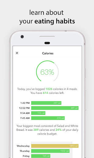 Bitesnap: Photo Food Tracker and Calorie Counter screenshot 4