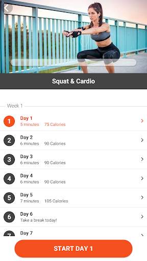 The Squat Challenge - 30 Day Workout Program screenshot 6