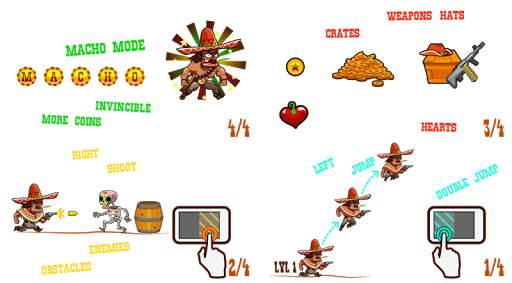 Cowboy Dash Runner - Addictive Shooting game скриншот 5