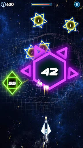 Neon War - Geometry Shooter скриншот 4