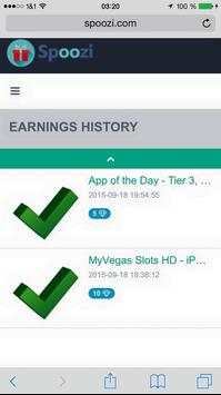 Spoozi - Download Apps get $$ screenshot 5