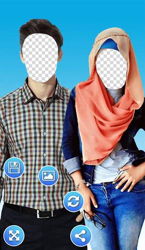 Couple Islamic Photo Frames screenshot 3