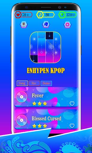 ENHYPEN piano game screenshot 1