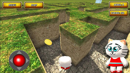 Maze Cartoon labyrinth 3D HD screenshot 1