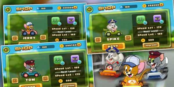 Adventure Tom and Jerry - Speed Racing screenshot 2