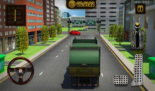 Garbage Dumper Truck Simulator screenshot 6