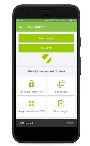 PDF Maker 1 تصوير الشاشة