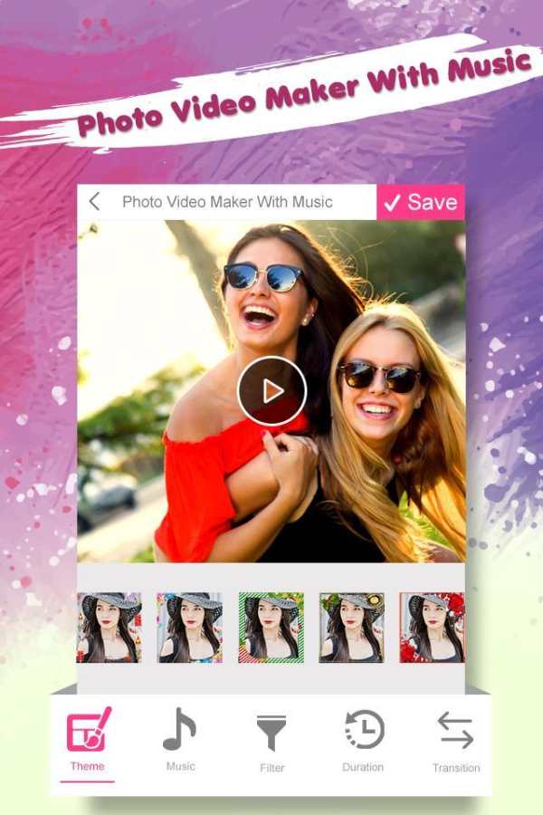 Photo Video Maker With Music screenshot 1