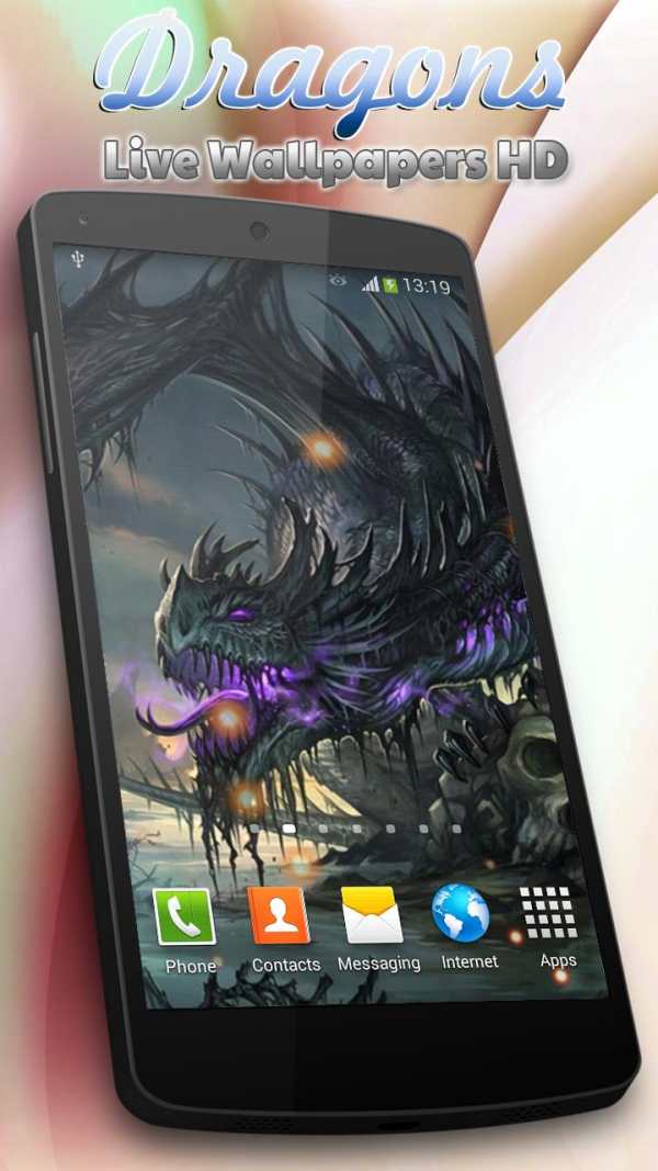 Dragons Live Wallpapers HD screenshot 4