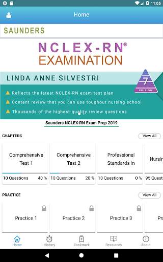Saunders NCLEX RN Exam скриншот 9