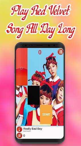 Piano Red Velvet Game : Really Bad Boy screenshot 4