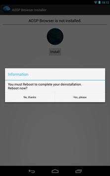 [ROOT]AOSP Browser Installer screenshot 2