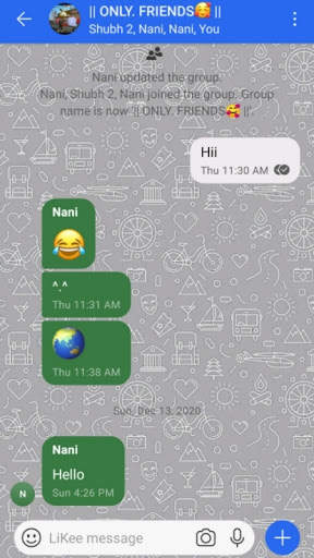 LiKee Messenger screenshot 6