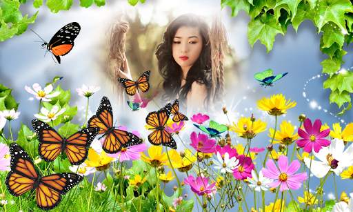 Butterfly photo frames HD Photo Editor screenshot 2